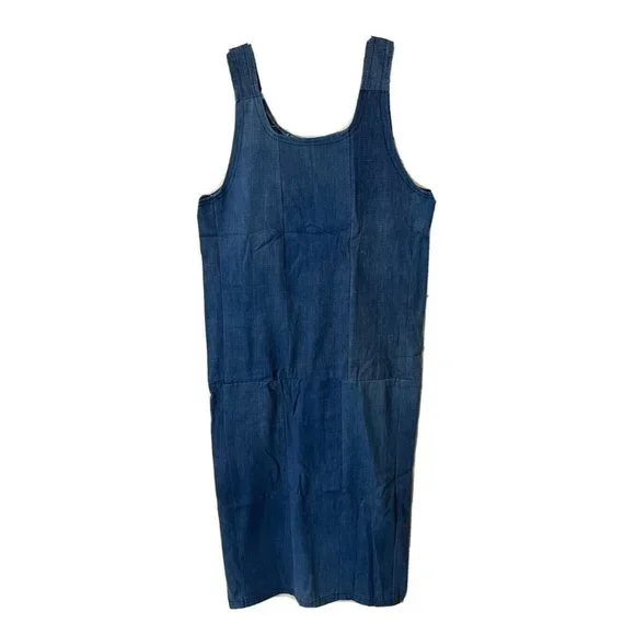 Vintage Dresses | Vintage Primitive Country Denim Jean Overall Jumper Dress | Color: Blue | Size: S/M | Ashleysgirlypop's Closet Vintage Dresses | Vintage Primitive Country Denim Jean Overall Jumper Dress | Color: Blue | Size: S/M | Ashleysgirlypop's Closet
